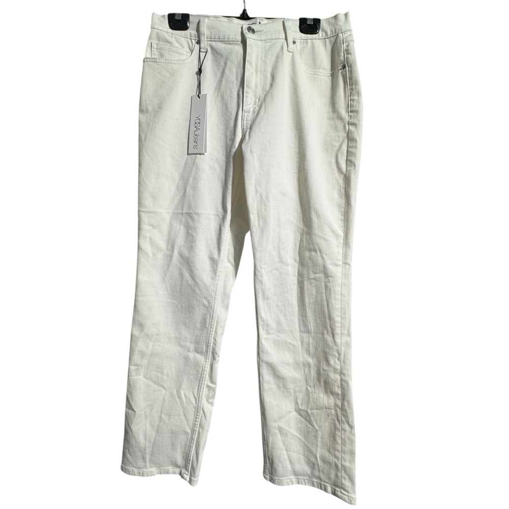 Yoga Jeans – Emily Slim – White Sustainable Denim – Size 32 - New With Tags